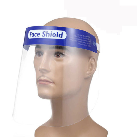 Unisex Protective Safety Shield for Full Face, Anti Fog, Anti Splash Face Shield with adjustable Strap