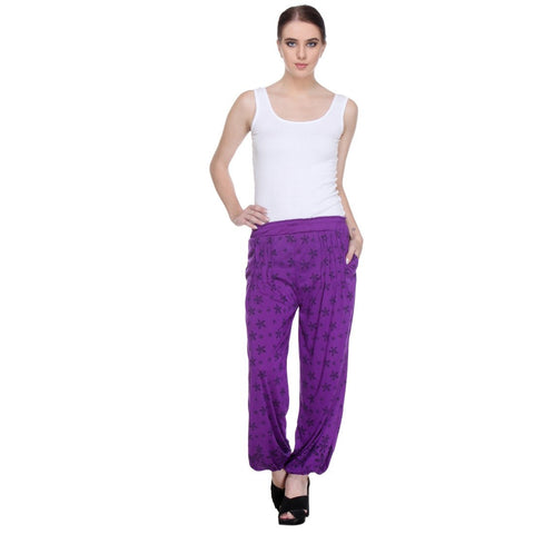 Nightwear Loungewear Purple Pyjama Bottom