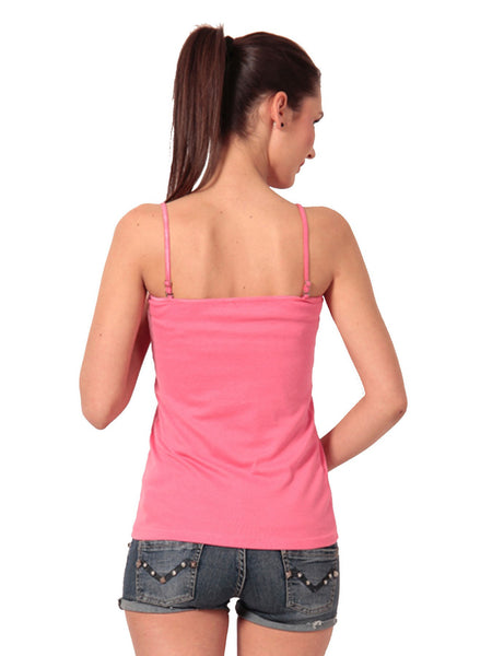 Pack of Pink n Yellow Camisoles, Spaghetti Strap Tank Tops