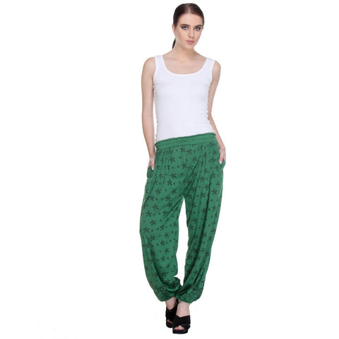 TeeMoods Nightwear Loungewear Green Pyjama Bottom