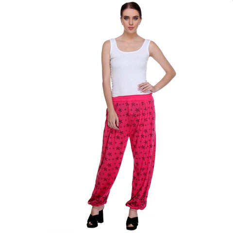 Nightwear Loungewear Dark Pink Pyjama Bottom