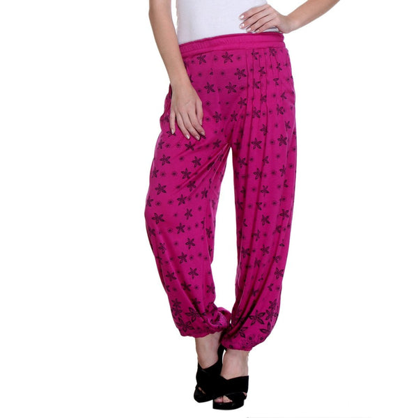 Nightwear Loungewear Violet Pyjama Bottom-2
