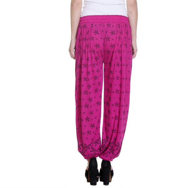 Nightwear Loungewear Violet Pyjama Bottom-4